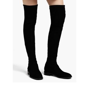 Stuart Weitzman Jocey stretch-suede over the knee boots